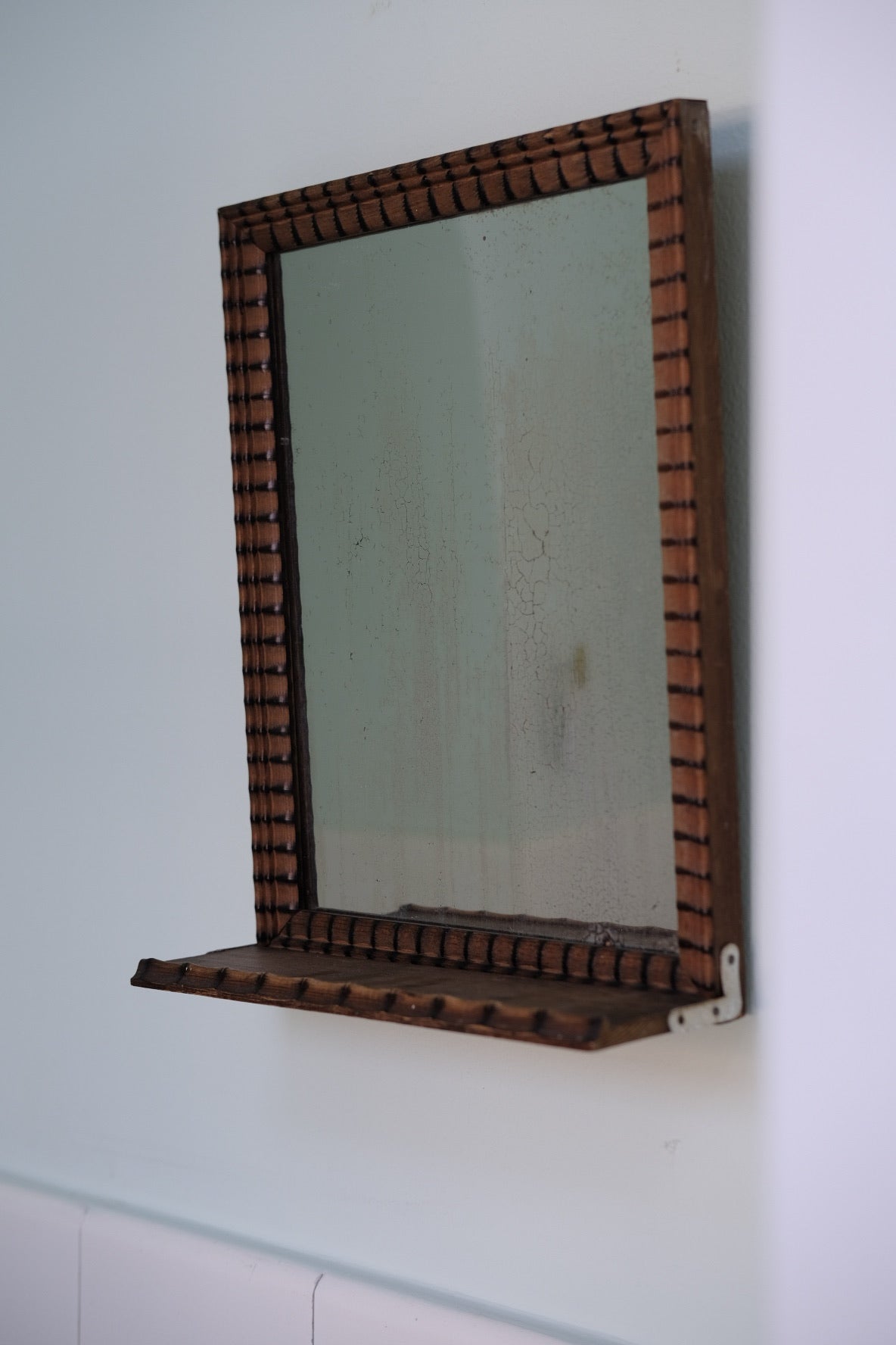 Vintage • Mirror • Wood