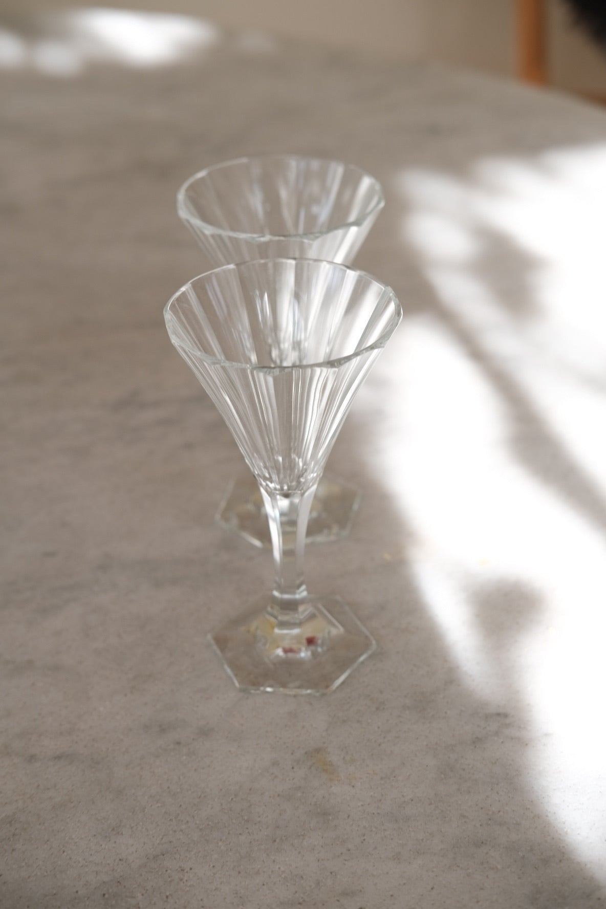 Vintage Champagne bowl • Glass • 12.5 cm