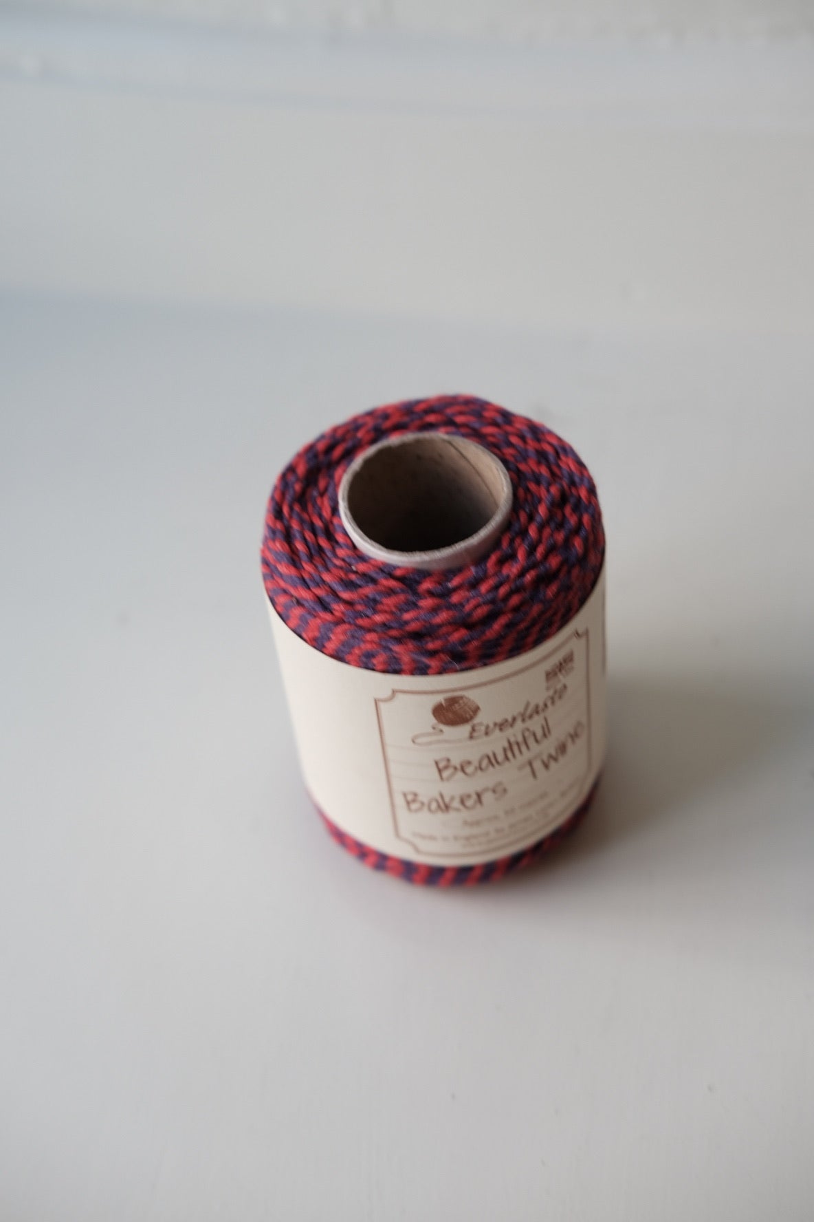 Gavebånd • Bakers Twine • 50m • Lilla & Rød