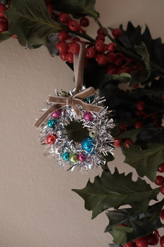 Christmas ornaments • Decoration • Candy Wreath • 15cm