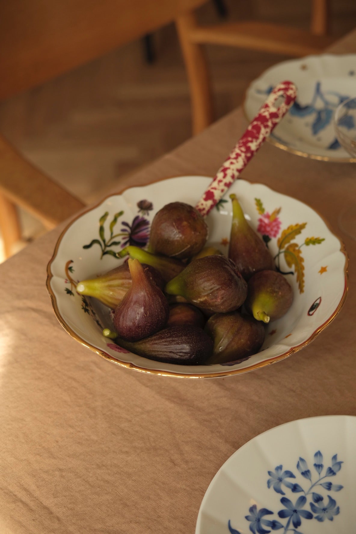 Tallerken • Salatskål • Fugle og Blomster