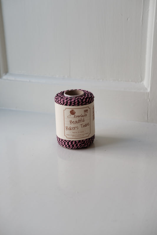 Gift ribbon • Bakers Twine • 100m • Purple and Green