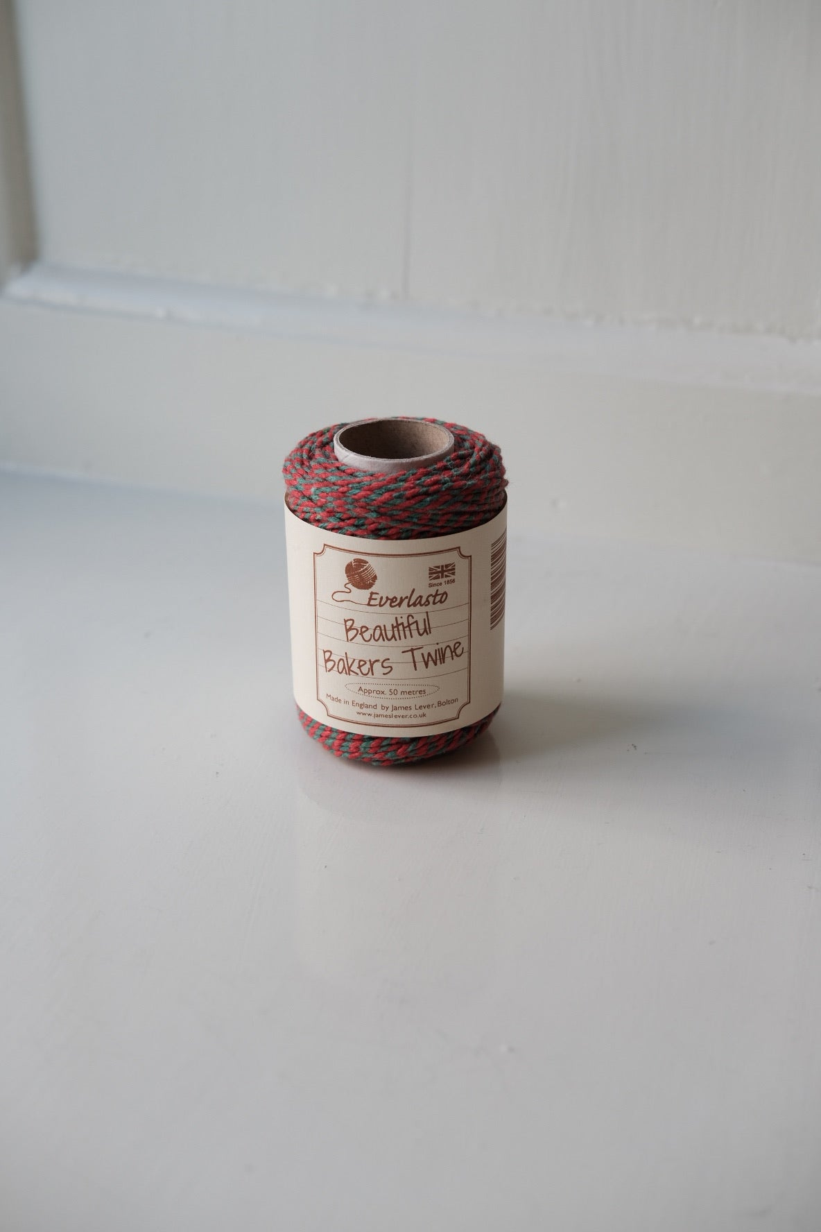 Gavebånd • Bakers Twine • 50m • Rød & Grøn