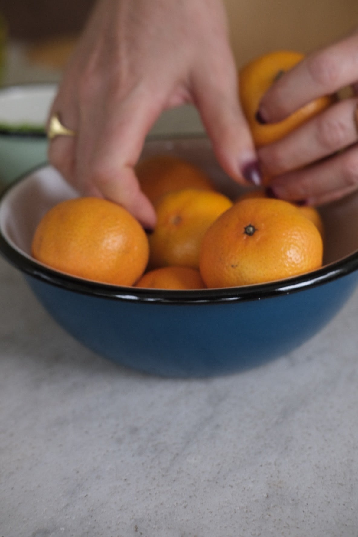 Breakfast bowl • Enamel • Ivory