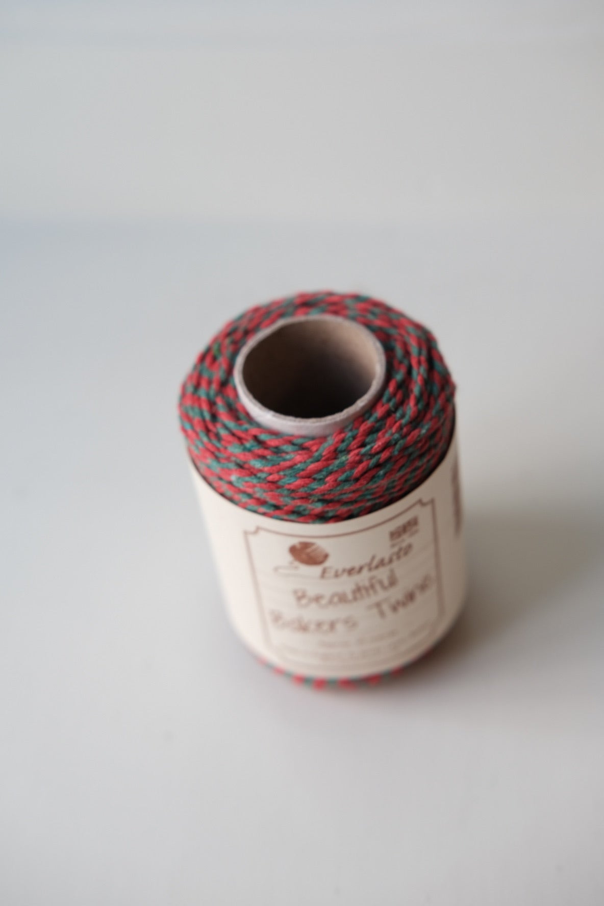 Gavebånd • Bakers Twine • 50m • Rød & Grøn