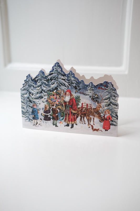 Christmas card • Christmas calendar • In the forest