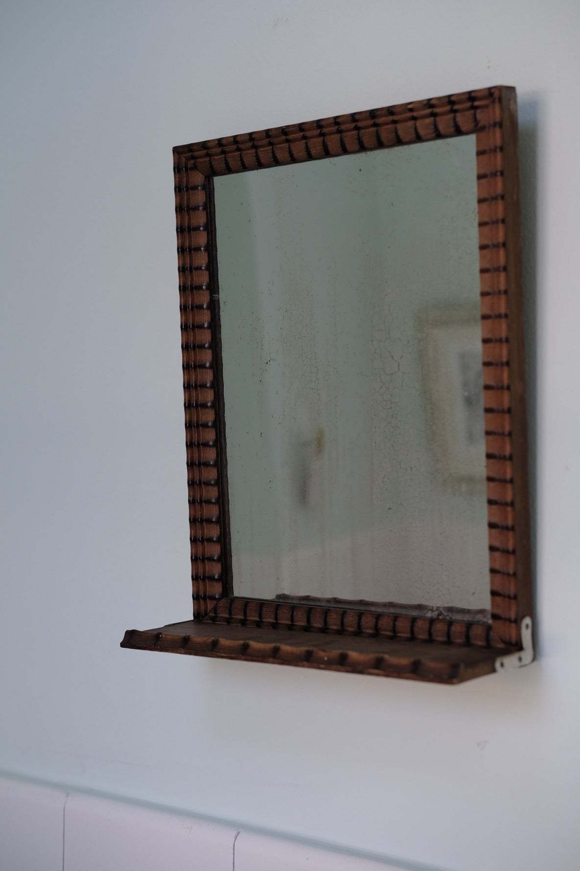 Vintage • Mirror • Wood