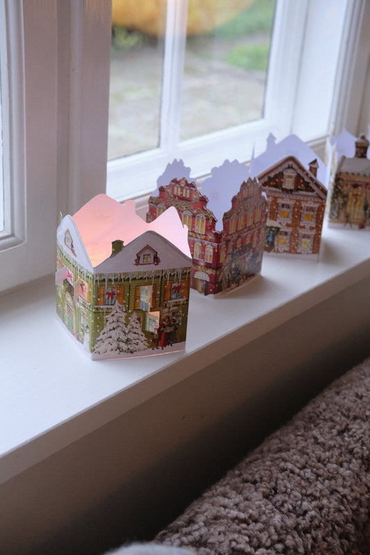 Christmas calendar • Christmas house • Mini lantern