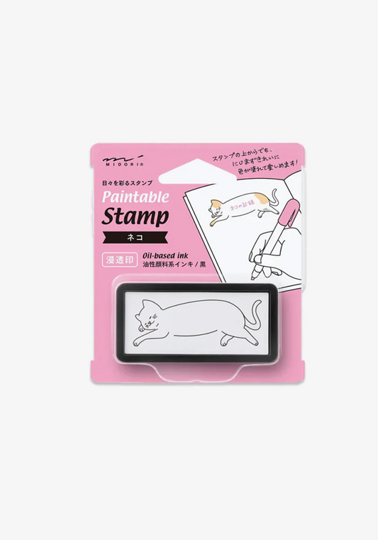 Stempel • Kan Males • Sovende Kat