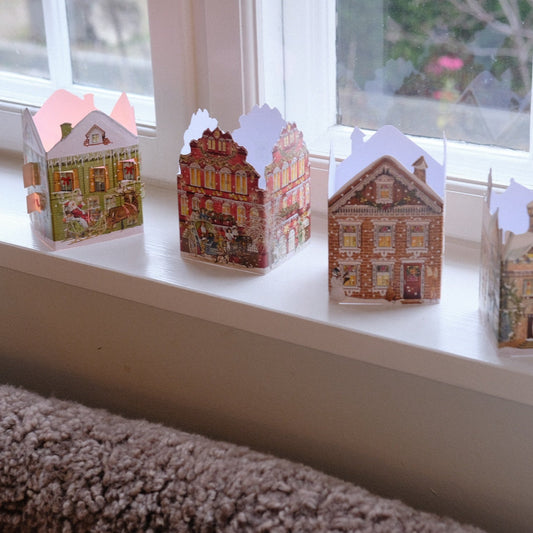 Christmas calendar • Christmas house • Mini lantern